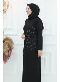 Black - Modest Evening Dress