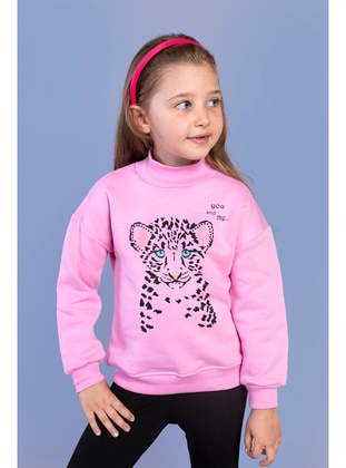 Pink - Girls` Sweatshirt - Toontoy