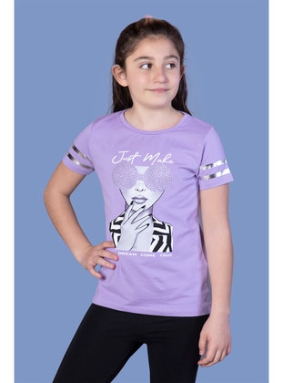 Lilac - Girls` T-Shirt - Toontoy