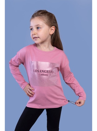 Toontoy Dusty Rose Girls` Sweatshirt