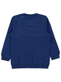 Light Navy Blue - Boys` Sweatshirt