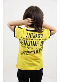 Light Yellow - Boys` T-Shirt