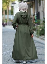 Khaki - Modest Dress