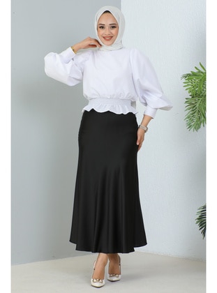Black - Skirt - Benguen