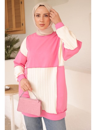 Pink - Sweat-shirt - İmaj Butik