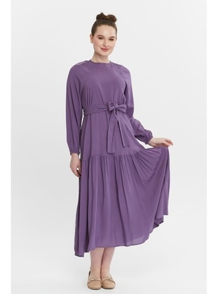 Lilac - Modest Dress - Jamila