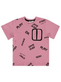 Dusty Rose - Boys` T-Shirt