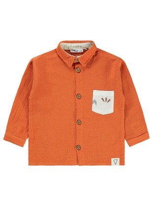 Orange - Boys` Shirt - Civil Boys