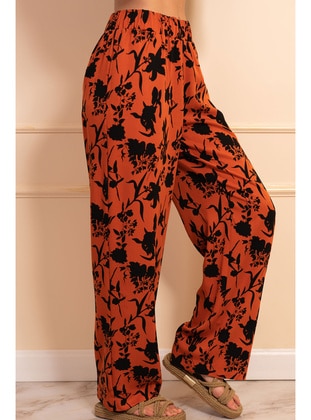 Orange - Plus Size Pyjamas - Vienetta