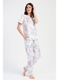 Beige - Pyjama Set