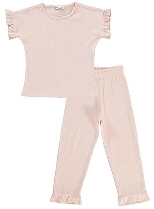 Light Powder Pink - Girls` Pyjamas - Civil Girls