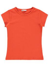 Orange - Girls` T-Shirt