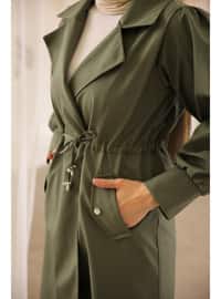 Khaki - Fully Lined - Trench Coat
