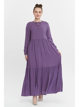 Lilac - Modest Dress - Jamila