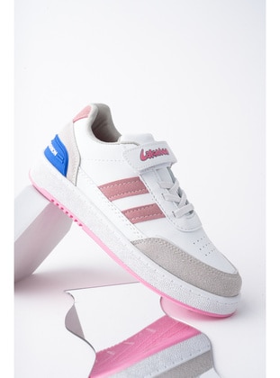 أبيض - وردي - أحذية رياضية للأطفال - McDark
