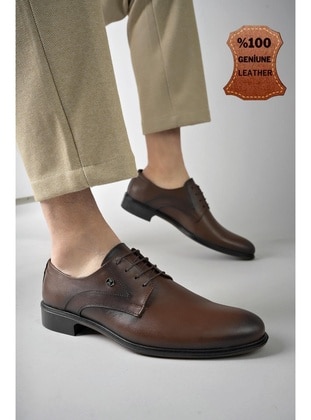 بني - حذاء كاجوال - أحذية للرجال - Muggo