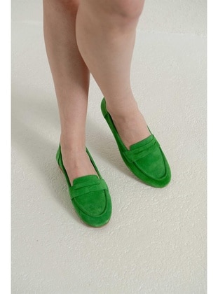 Green - Flat Shoes - Atelierby DS