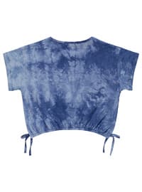 Blue - Girls` T-Shirt