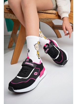 أسود - فوتشيا - أحذية رياضية للأطفال - McDark