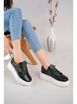 Black - White - Sports Shoes - McDark