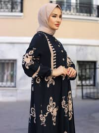 Black - Modest Dress