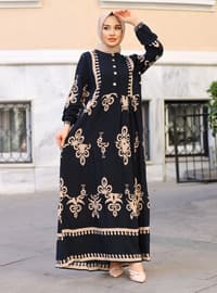 Black - Modest Dress