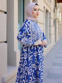 Blue - Modest Dress