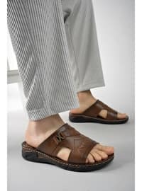 Brown - Sandal - Slippers
