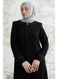 Black - Unlined - Abaya