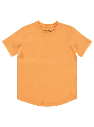 Orange - Boys` T-Shirt - Civil Boys