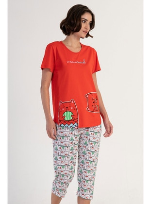 Red - Pyjama Set - Vienetta