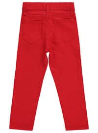 Red - Boys` Pants