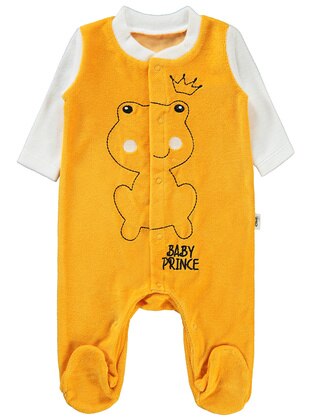 Mustard - Baby Sleepsuits - Civil Baby