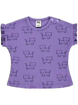 Purple - Baby T-Shirts - Civil Baby