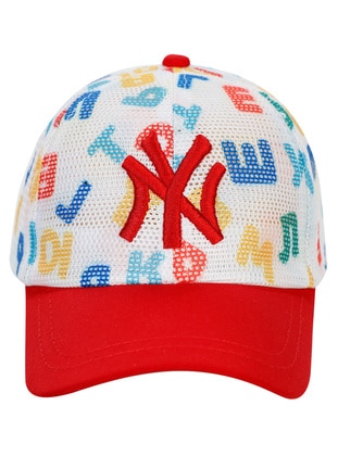 أحمر - قبعات وقبعات صوف أطفال - Civil Boys