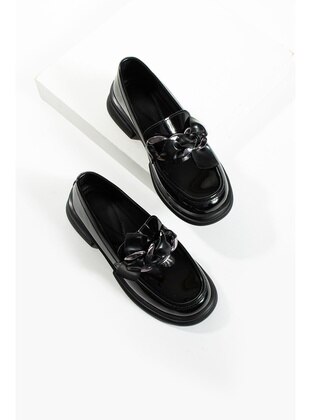 Black Patent Leather - Casual - 500gr - Casual Shoes - Shoescloud