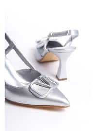 Silver color - High Heel - 500gr - Heels