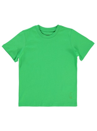 Dark Green - Boys` T-Shirt - Civil Boys