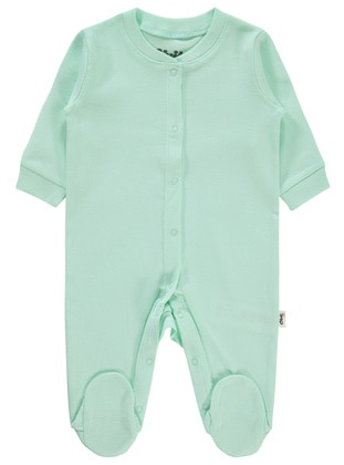 Mint Green - Baby Sleepsuits - Civil Baby