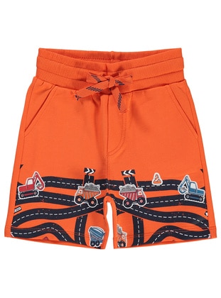 Orange - Boys` Shorts - Civil Boys