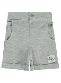 Gray Melange - Baby Shorts