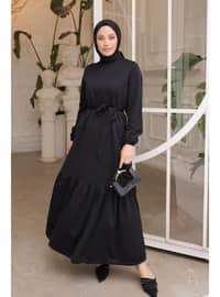 Black - 450gr - Modest Dress