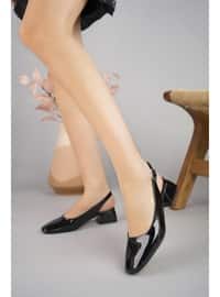 Black Patent Leather - High Heel - Heels