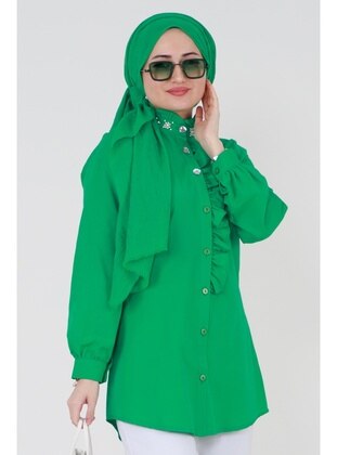 Green - Tunic - Sevitli
