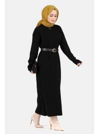 Black - Knit Dresses