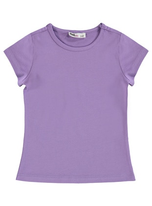Light purple - Girls` T-Shirt - Civil Girls