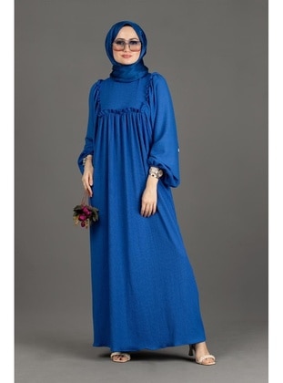 Saxe Blue - Modest Dress - Sevitli