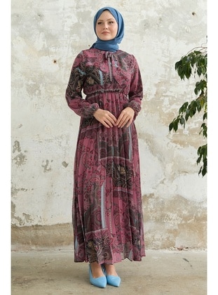 Dusty Rose - Shawl - Fully Lined - Modest Dress - InStyle
