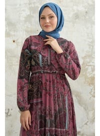 Dusty Rose - Shawl - Fully Lined - Modest Dress