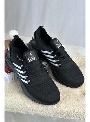 Black - White - Sport - Sports Shoes - Muggo